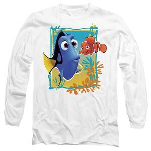 Finding Nemo Unisex Adult Dory Nemo T-Shirt / White